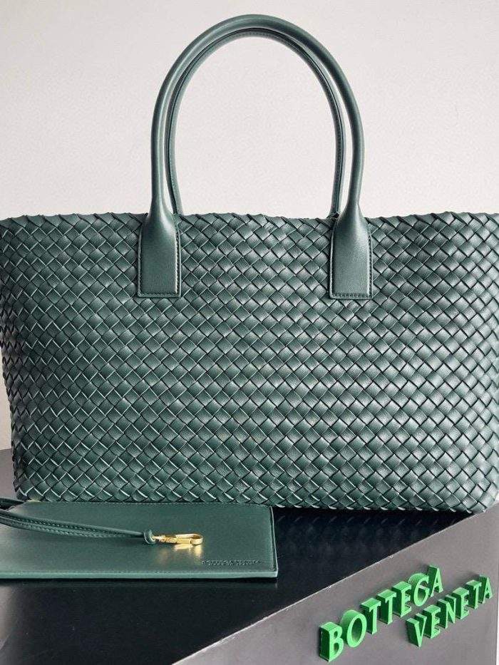 Shop Bottega Veneta Cabat Replica Bag