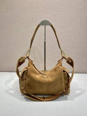 Best Prada Explore Large Suede Replica Bag