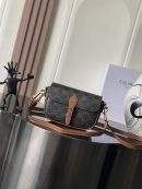 Best Celine Folco Replica Shoulder Bag In Triomphe Canvas And Calfskin