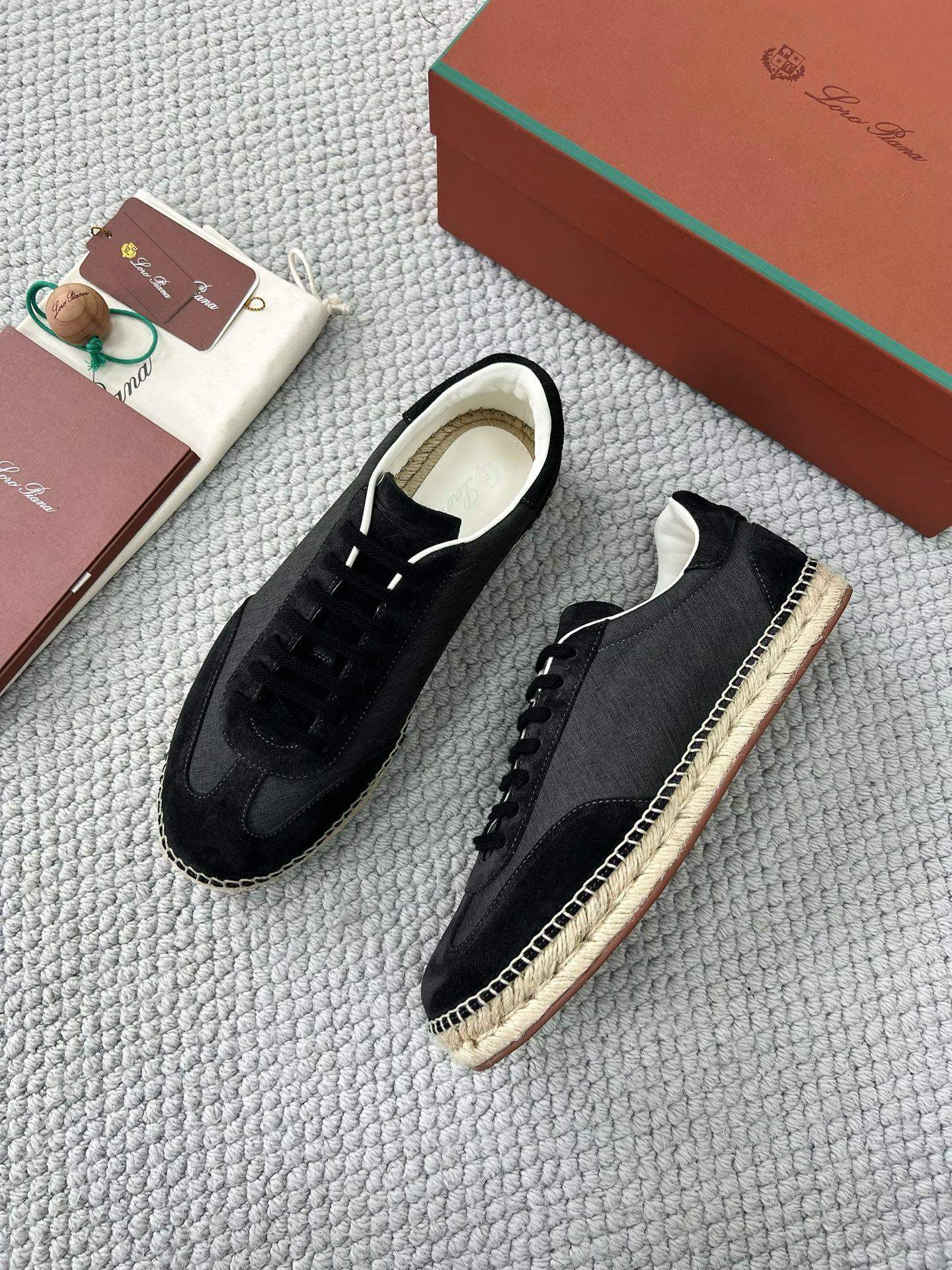 Copy Loro Piana Sea Tennis Walk Replica Sneaker - Image 3