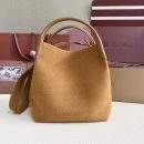 High-End Quality Loro Piana Large Bale Replica Bag - Brown