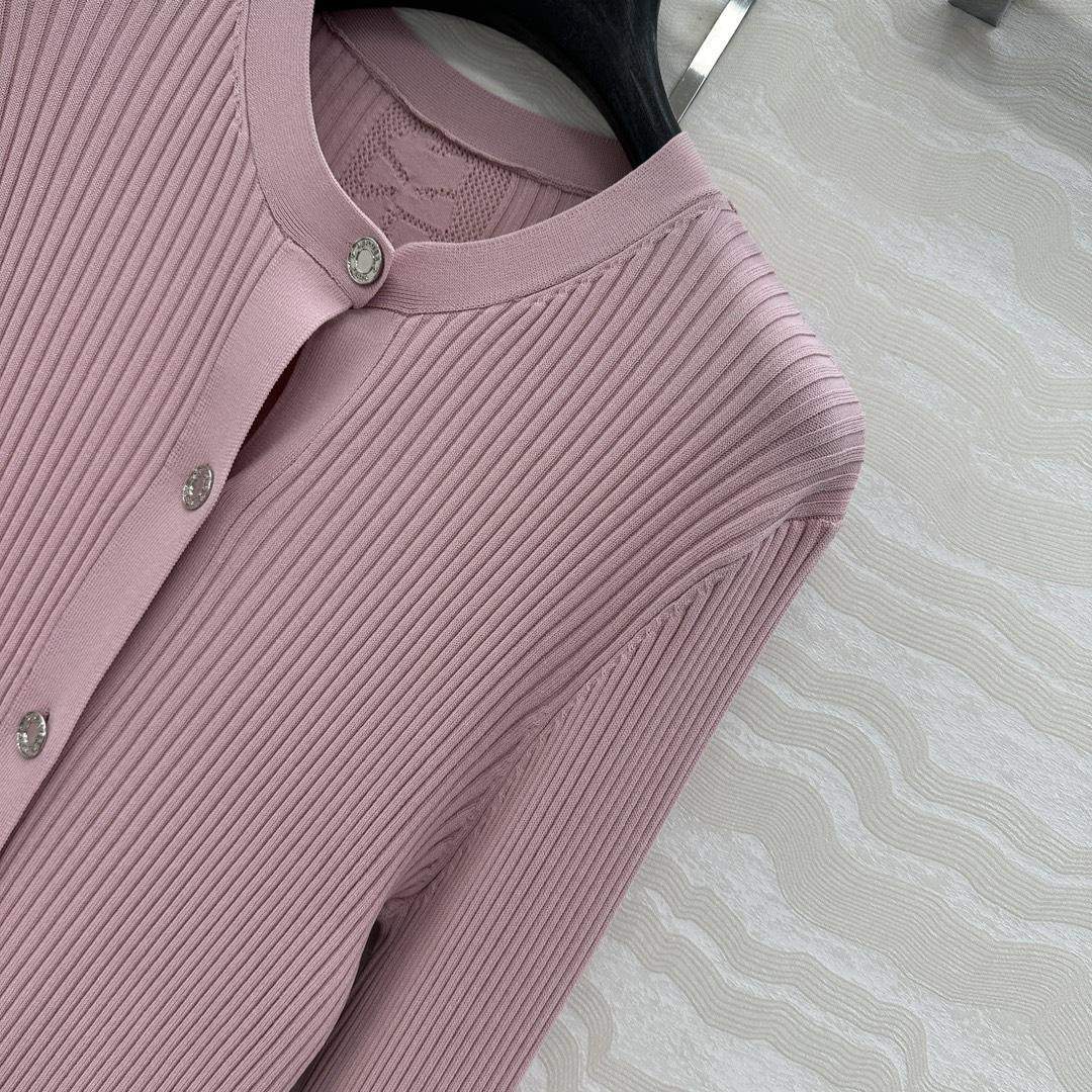 High-End Quality Hermes Buttoned Replica Cardigan - Image 4