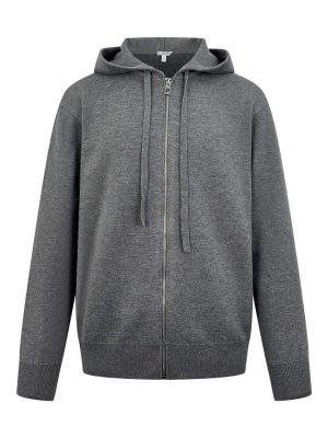 Luxury Loewe Anagram Zip-Up Replica Hoodie In Wool