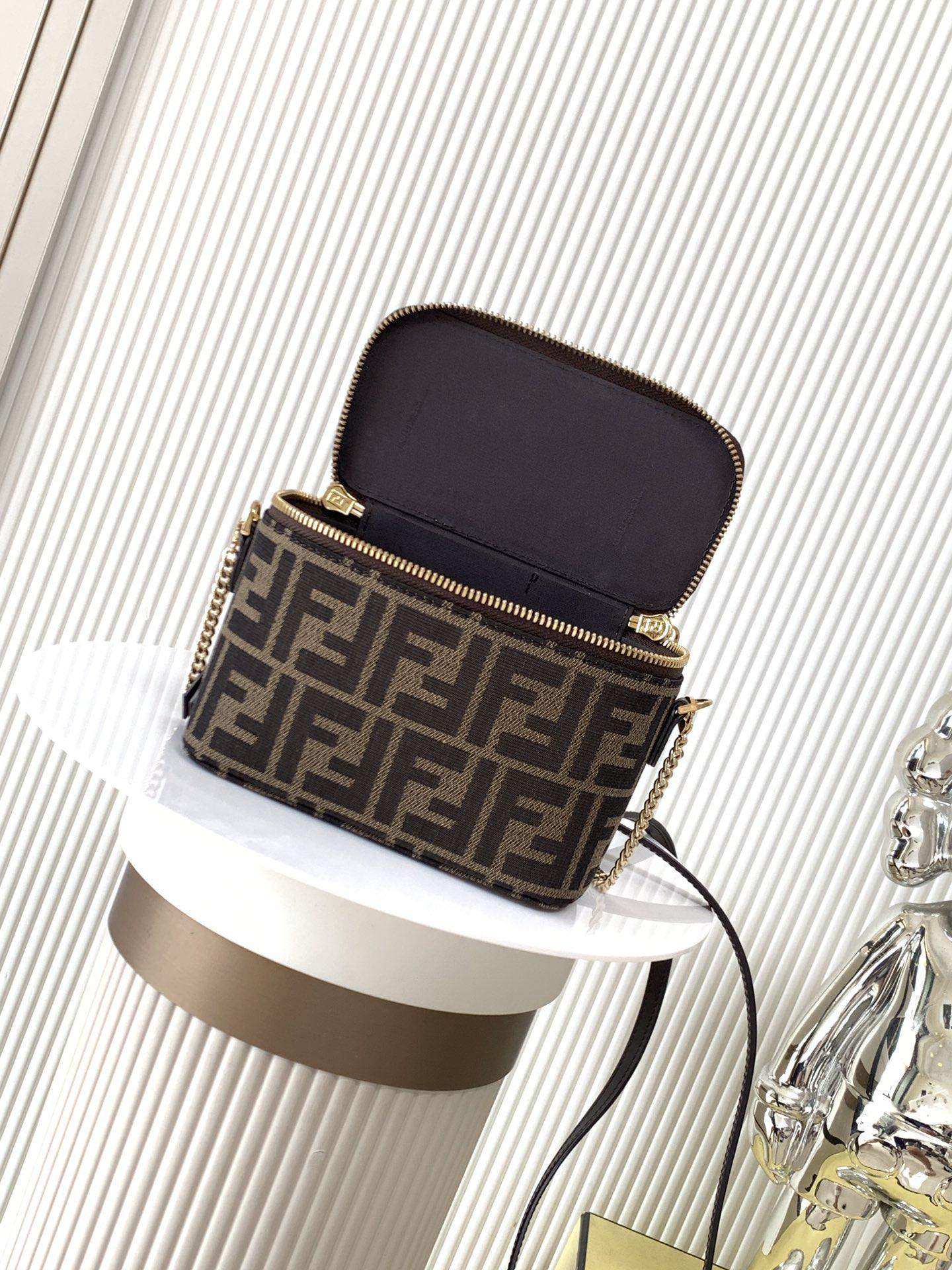 Exclusive Fendi Vanity Replica Mini Bag - Image 6