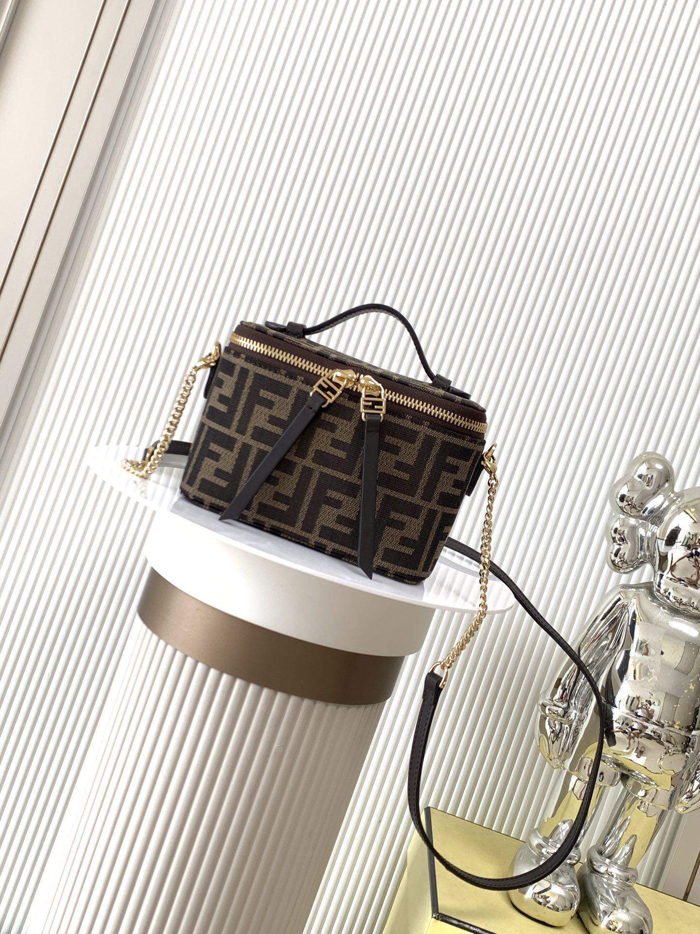 Exclusive Fendi Vanity Replica Mini Bag