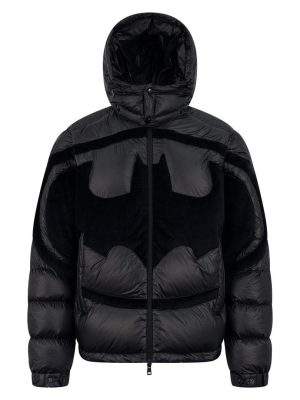 Copy Moncler Solander Batman Hooded Replica Short Down Jacket