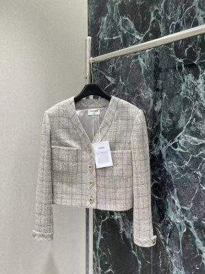 Exact Copy Wool & Cotton Tweed Replica Jacket
