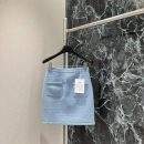 Deluxe Wool Tweed Replica Short Skirt - Blue