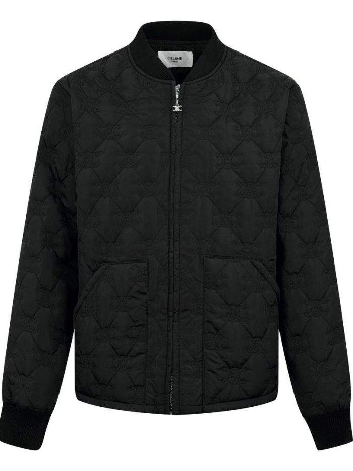 Lux Celine Triomphe Replica Jacket In Lightweight Nylon