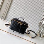 Deluxe Fendi Vanity Replica Mini Bag - Black