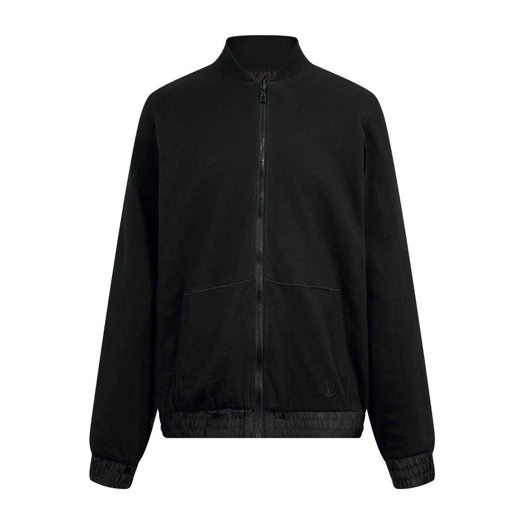 Luxury Replica Louis Vuitton Monogram Reversible Light Bomber - Image 2