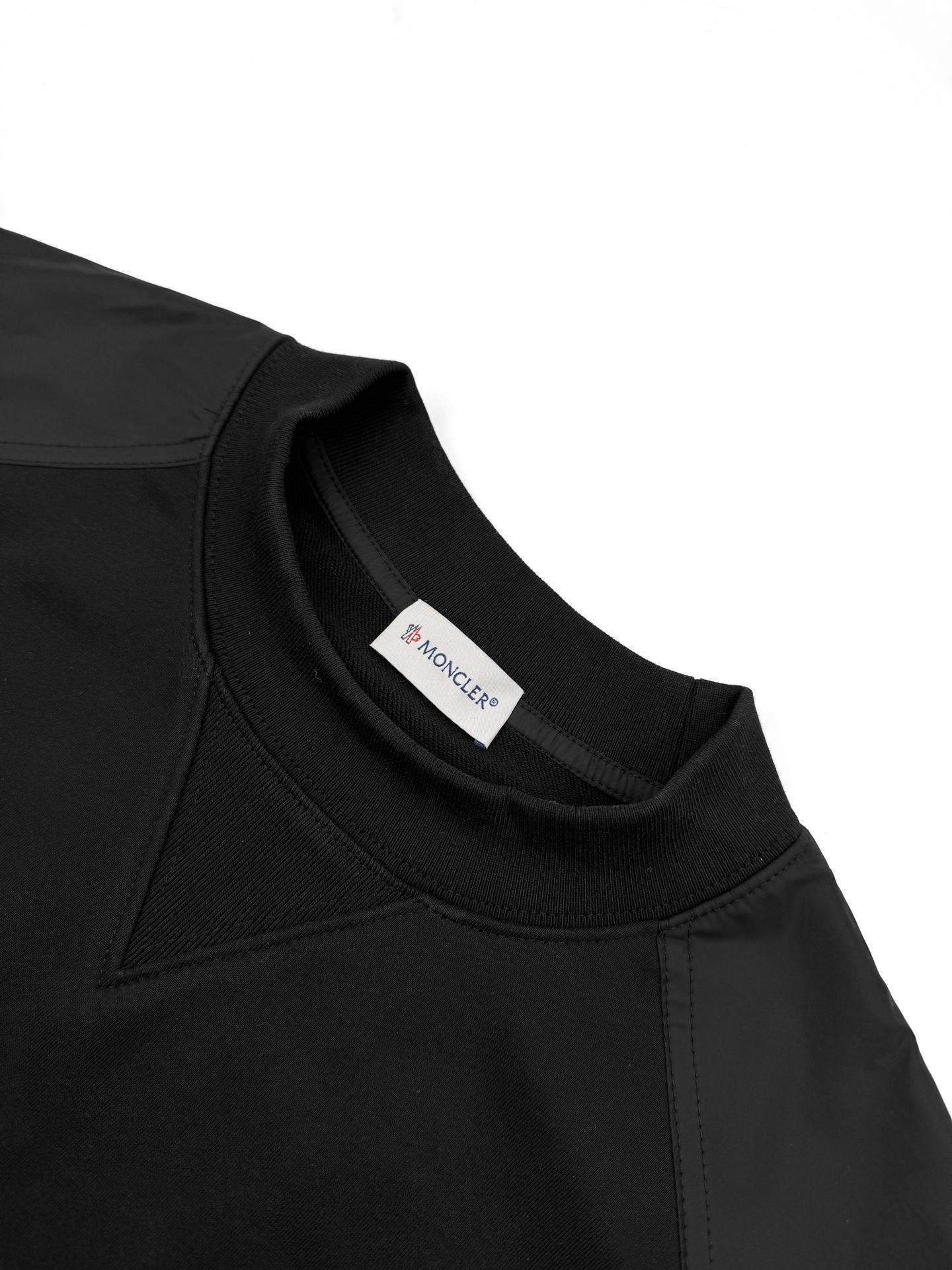 Exclusive Moncler Cotton Blend Replica Sweatshirt - Image 4