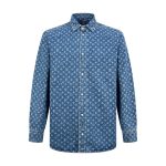 Supreme Louis Vuitton Monogram Denim Repica Shirt