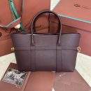 High Quality Loro Piana Ghiera Shopper Small Replica Bag - Burgundy