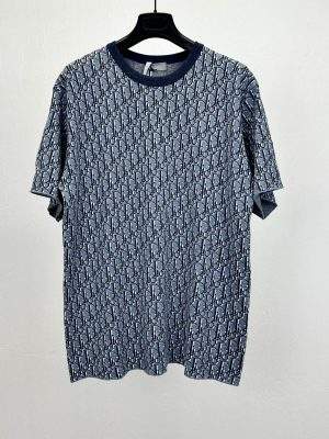 Premium Christian Dior Oblique Replica T-Shirt, Relaxed Fit