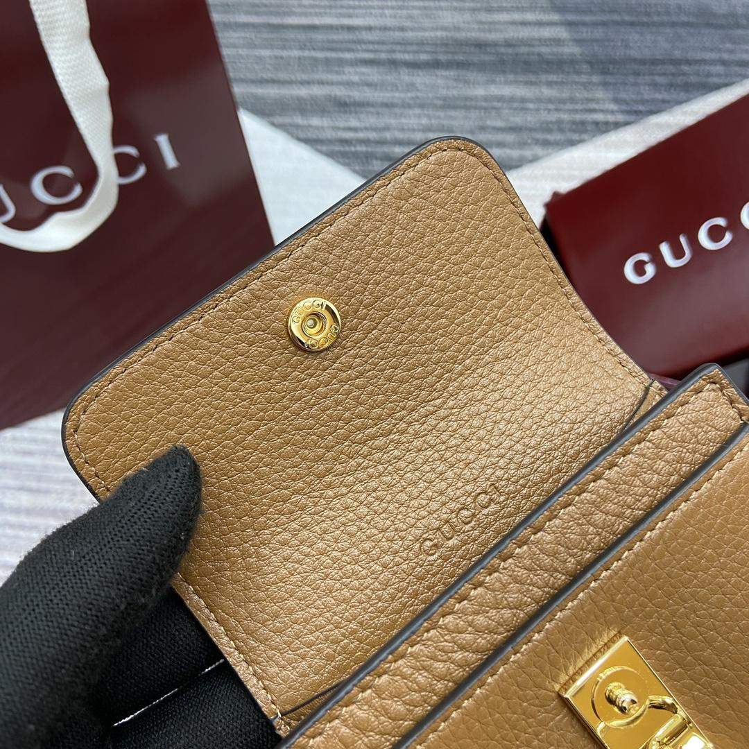 Premium Gucci Softbit Replica Card Case - Image 8