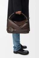 Elite Loewe Large Puzzle Replica Biker Bag In Shiny Calfskin