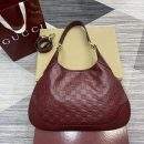 Luxury Gucci B Medium Replica Shoulder Bag - Burgundy