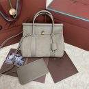 Luxury Loro Piana Loom Replica Bag L25 - Light Gray