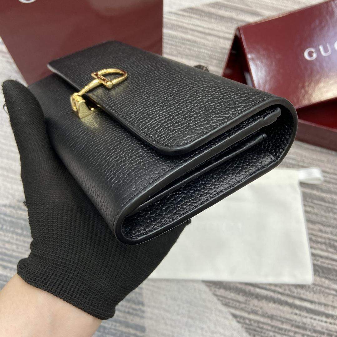 High Quality Gucci Softbit Continental Replica Wallet - Image 5