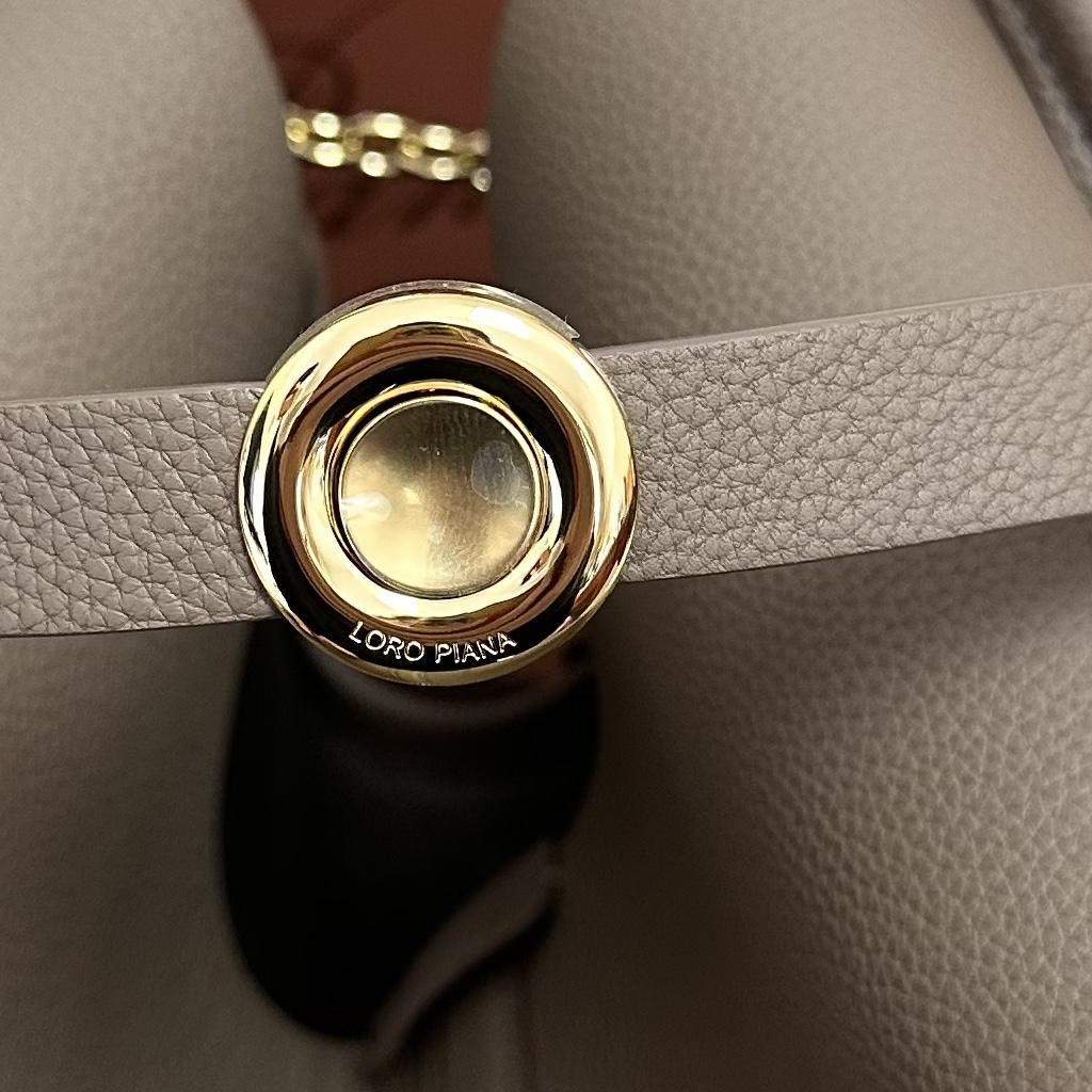 Premium Loro Piana Ghiera Shopper Large Replica Bag - Image 7