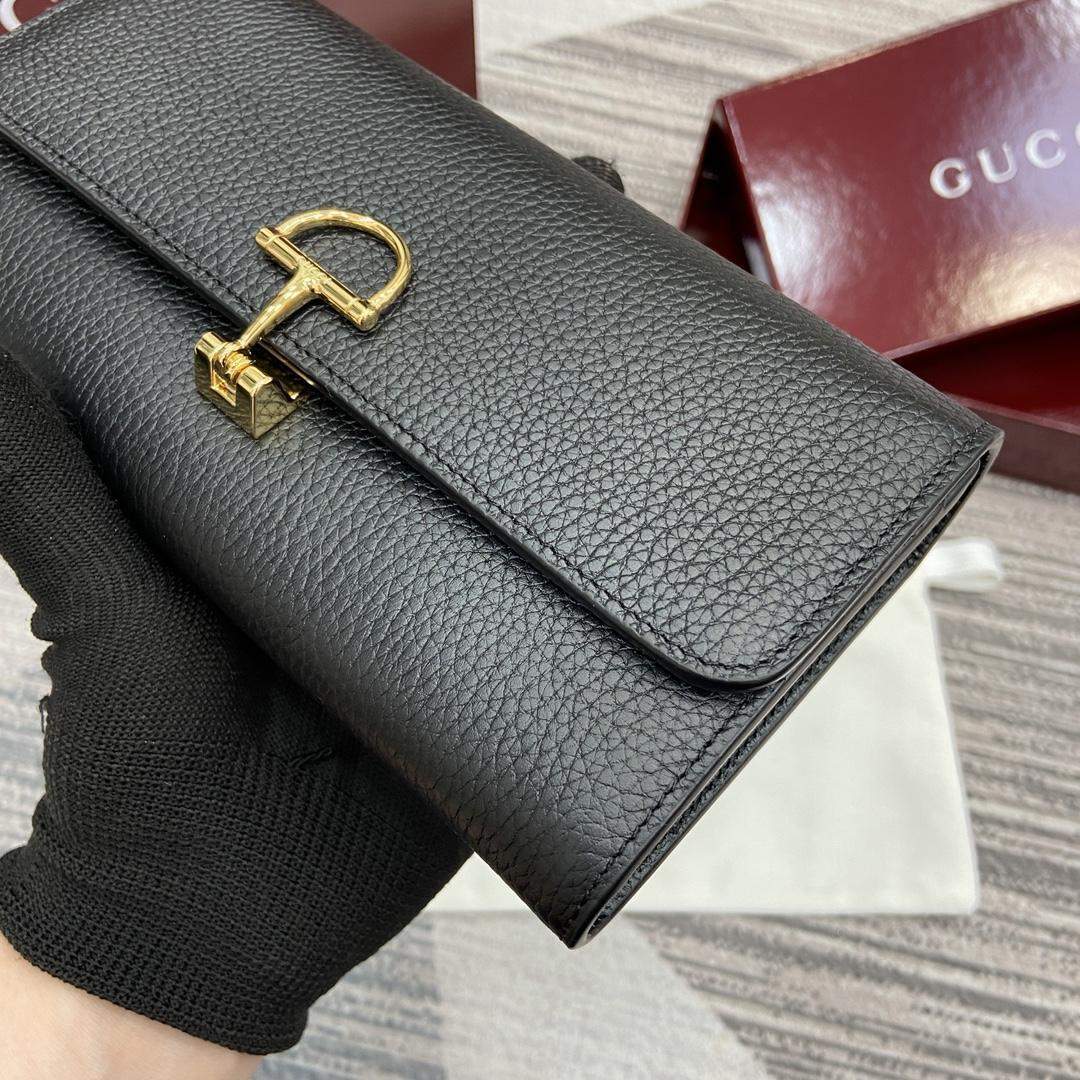 High Quality Gucci Softbit Continental Replica Wallet - Image 6