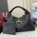Copy Gucci Softbit Maxi Replica Shoulder Bag - Black