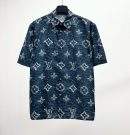 Shop Printed Monogram Short-Sleeved Replica Shirt