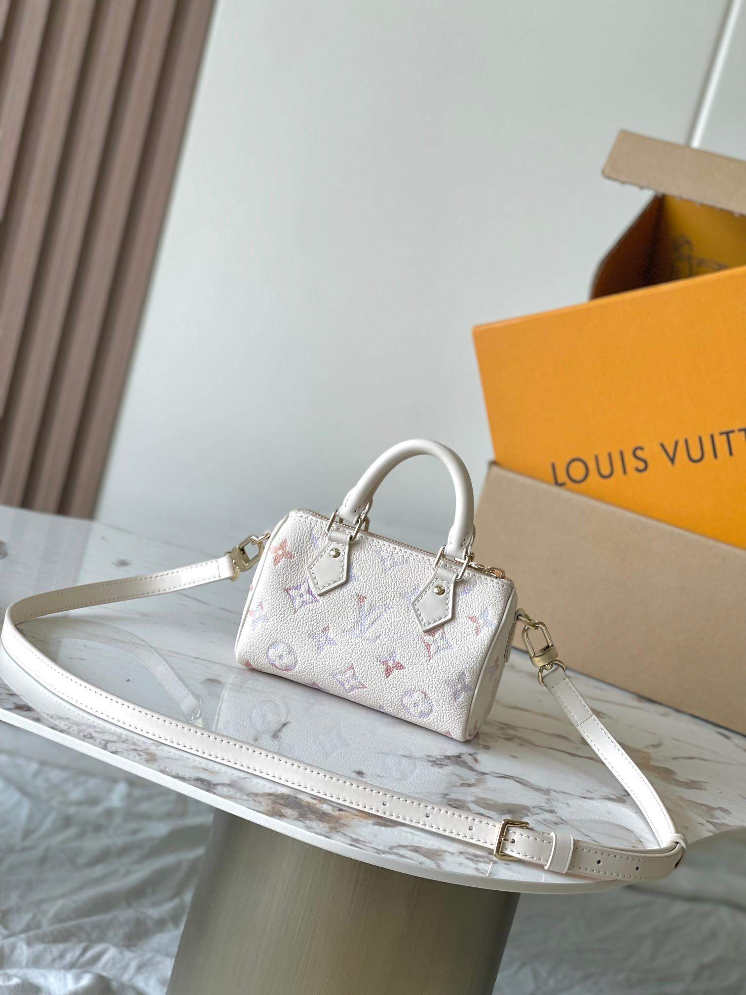 Premium Louis Vuitton Nano Speedy Replica Bag