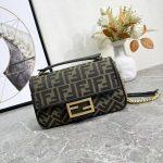 Best Fendi Replica Baguette Chain Midi Bag