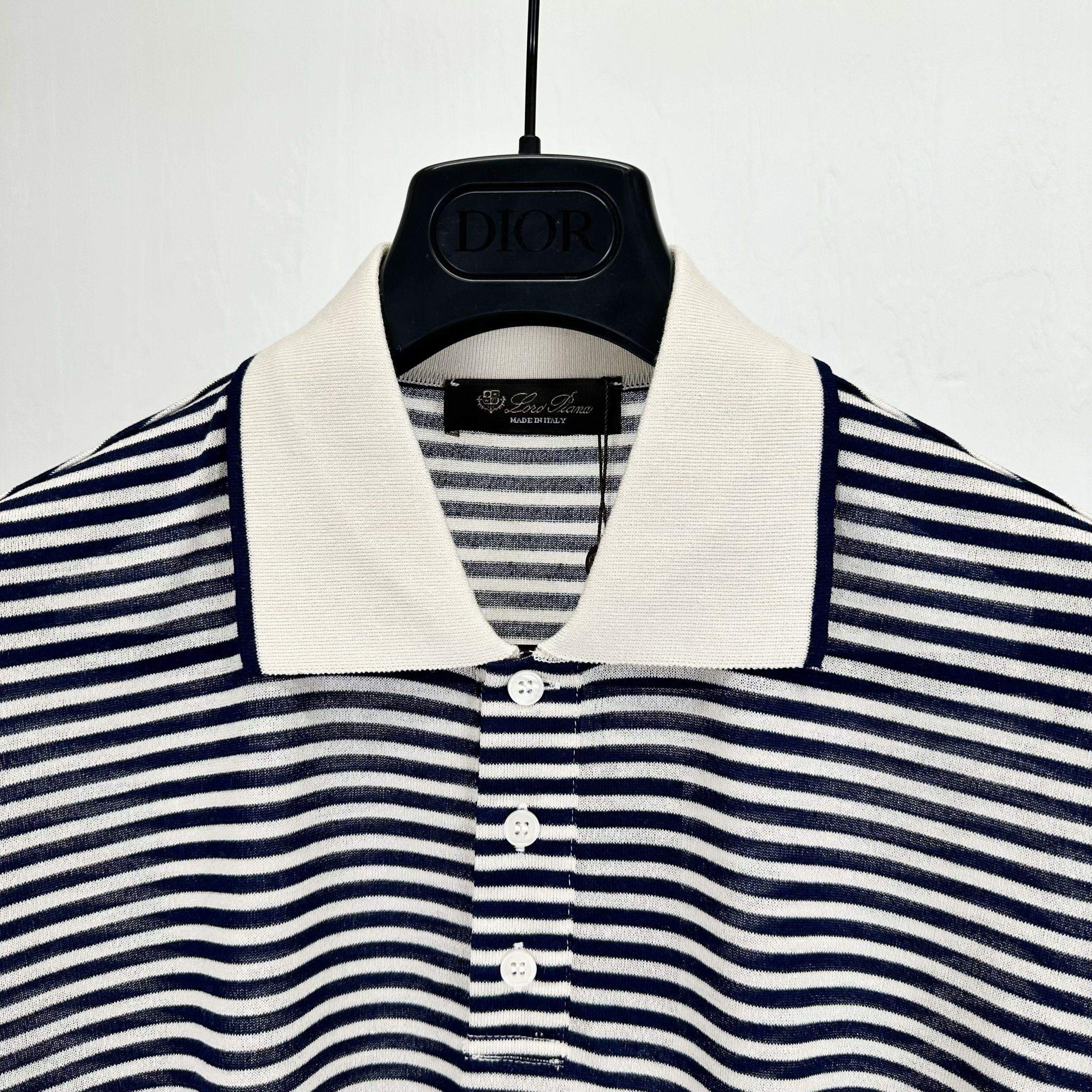 Best Loro Piana Cremia Replica Polo Shirt - Image 3