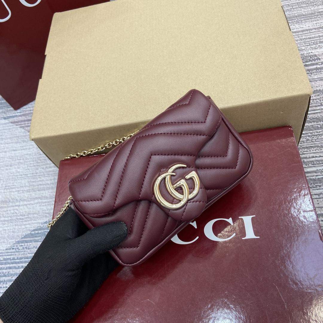 Best Gucci GG Marmont Mini Replica Shoulder Bag - Image 3
