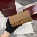 High Quality Gucci Softbit Continental Replica Wallet - Brown