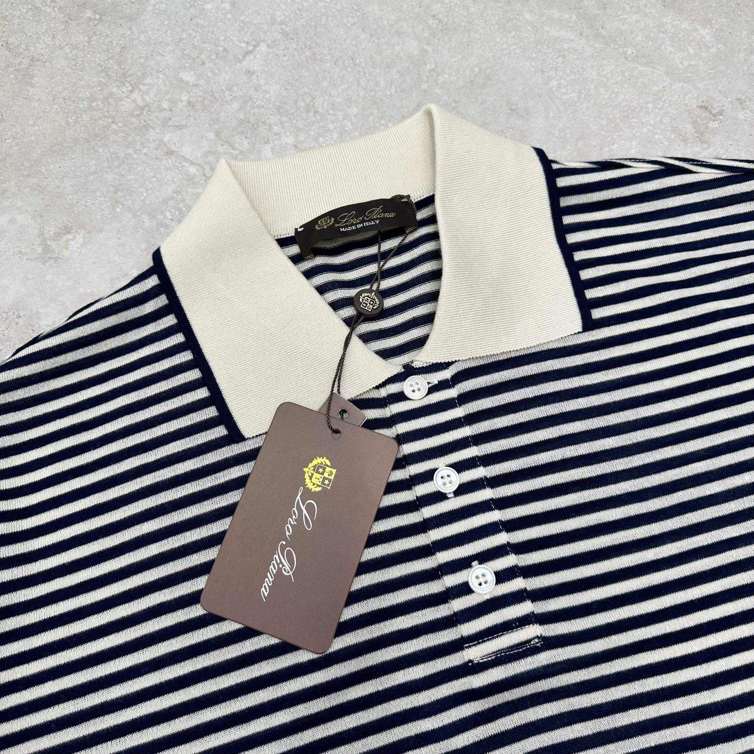 Best Loro Piana Cremia Replica Polo Shirt - Image 4