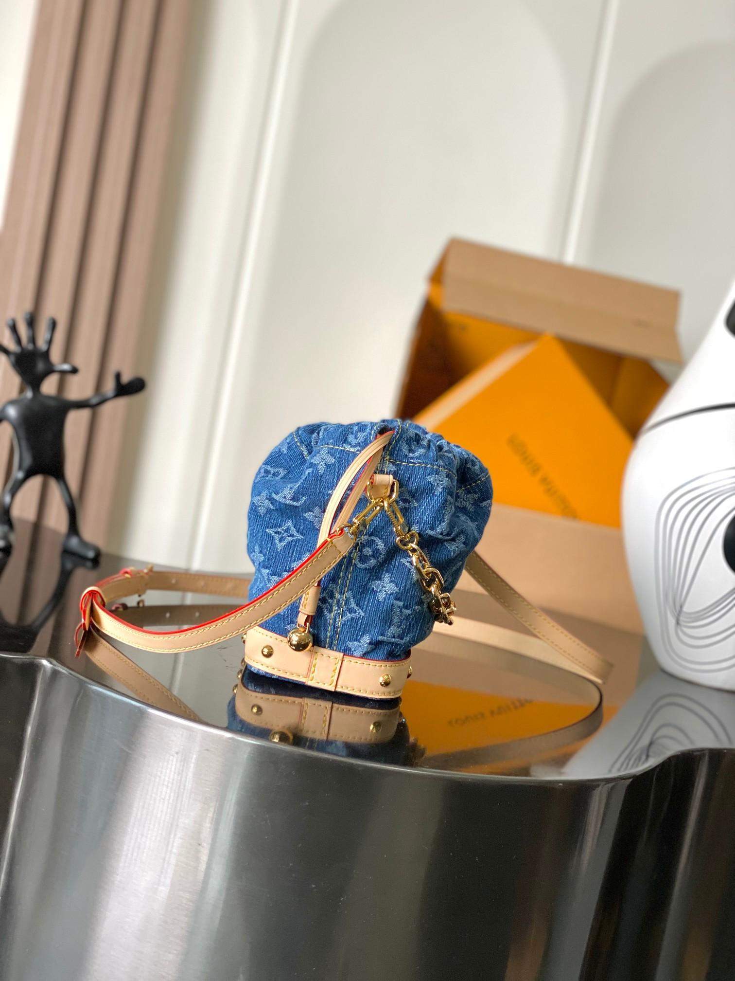 High-End Quality Louis Vuitton Nano Noé Replica Bag - Image 3