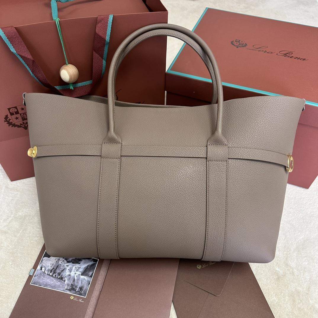 Premium Loro Piana Ghiera Shopper Large Replica Bag - Image 2
