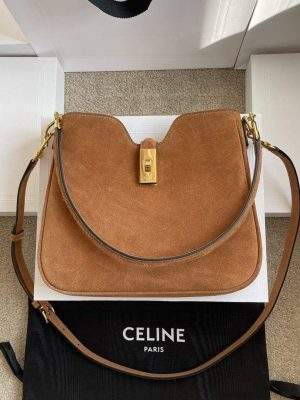 Elite Celine Small Camille 16 Soft Replica Bag In Nubuck Calfskin