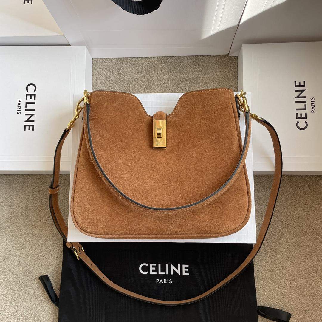 Elite Celine Small Camille 16 Soft Replica Bag In Nubuck Calfskin