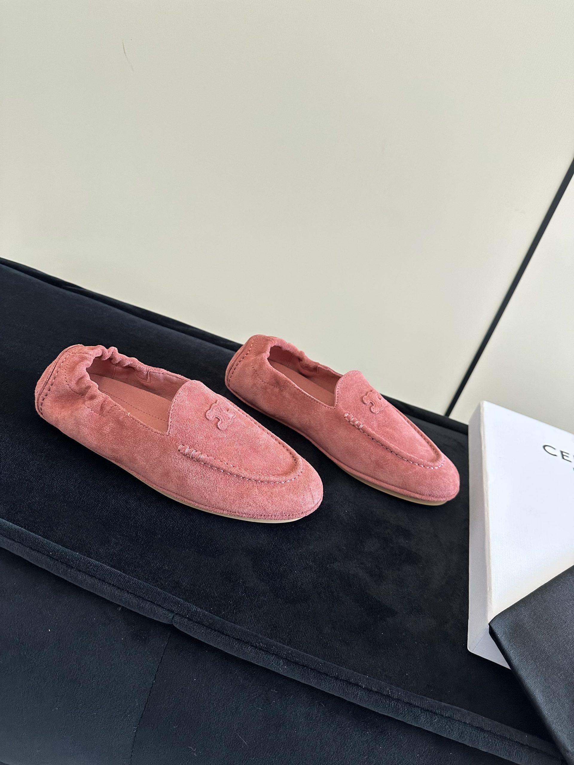 Exclusive Celine Adam Replica Loafer In Suede Calfskin - Image 3