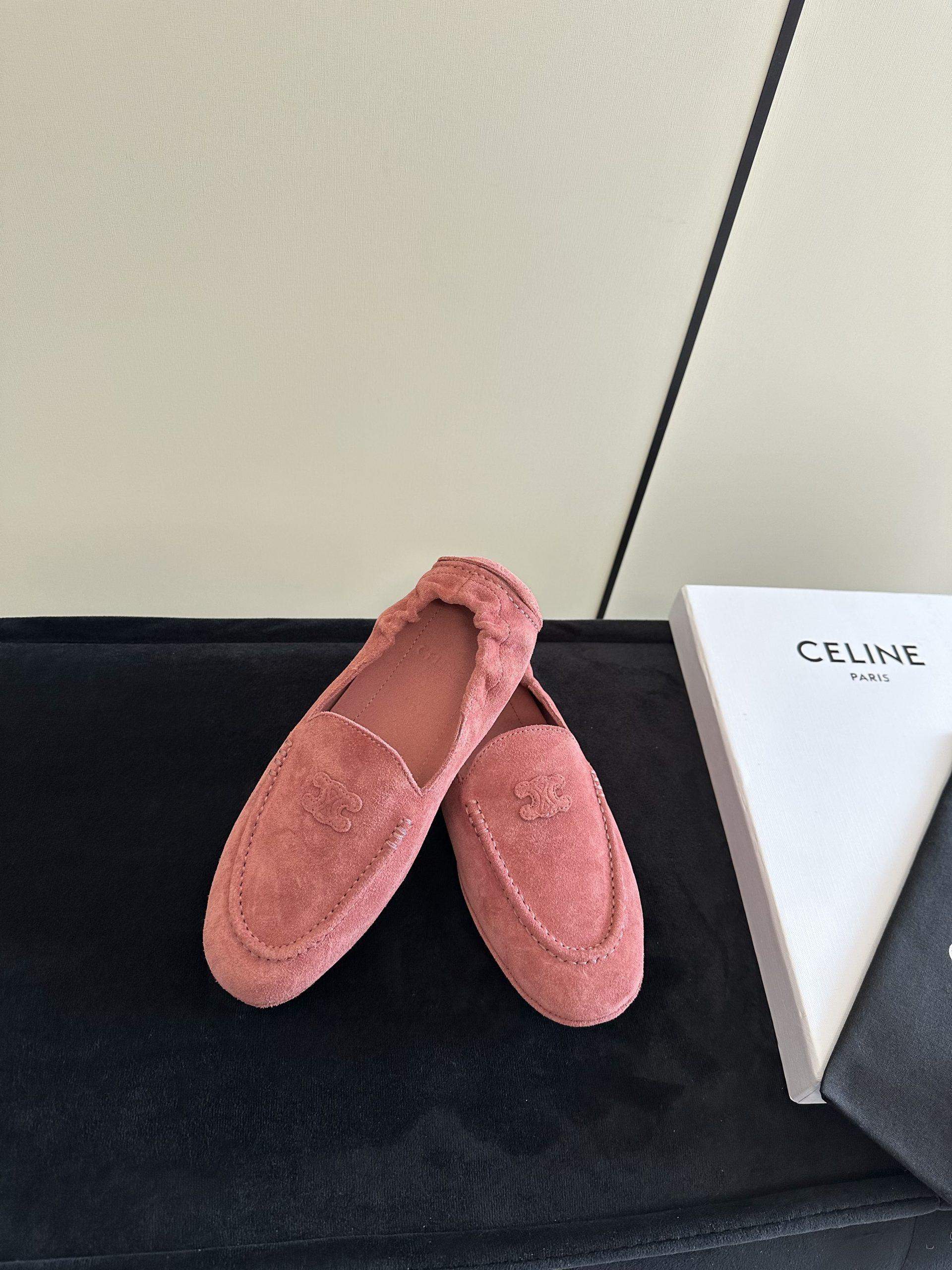 Exclusive Celine Adam Replica Loafer In Suede Calfskin - Image 2
