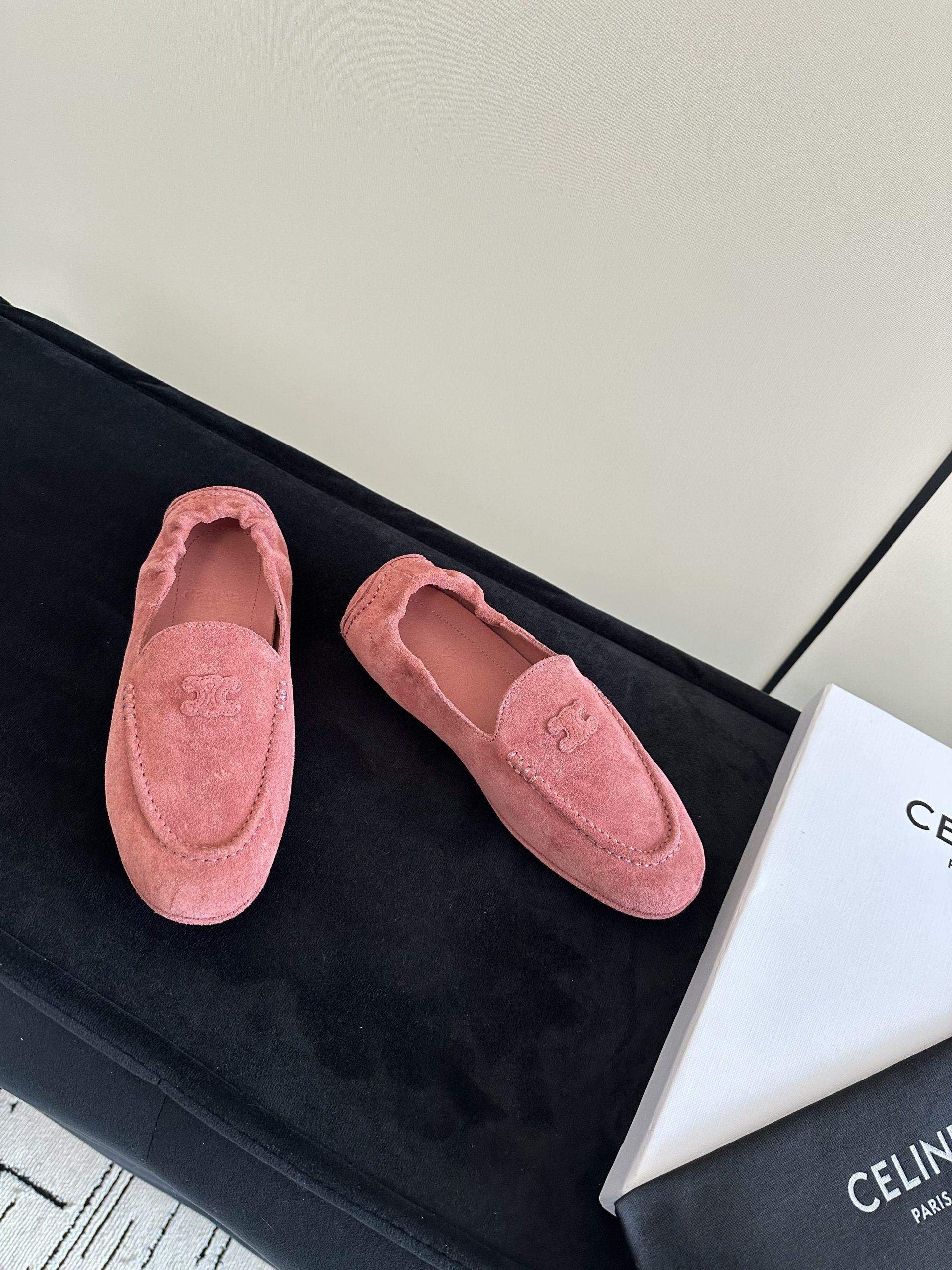 Exclusive Celine Adam Replica Loafer In Suede Calfskin - Image 4