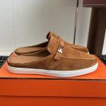 High Quality Hermes Likely Replica Mule - Brown