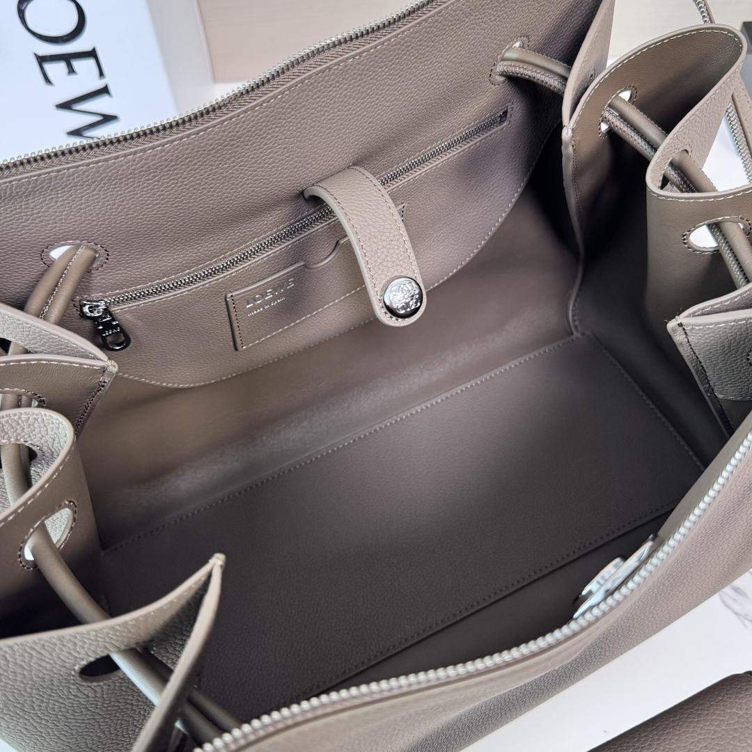 Deluxe Loewe Large Madrid Replica Bag In Supple Grained Calfskin - Image 7