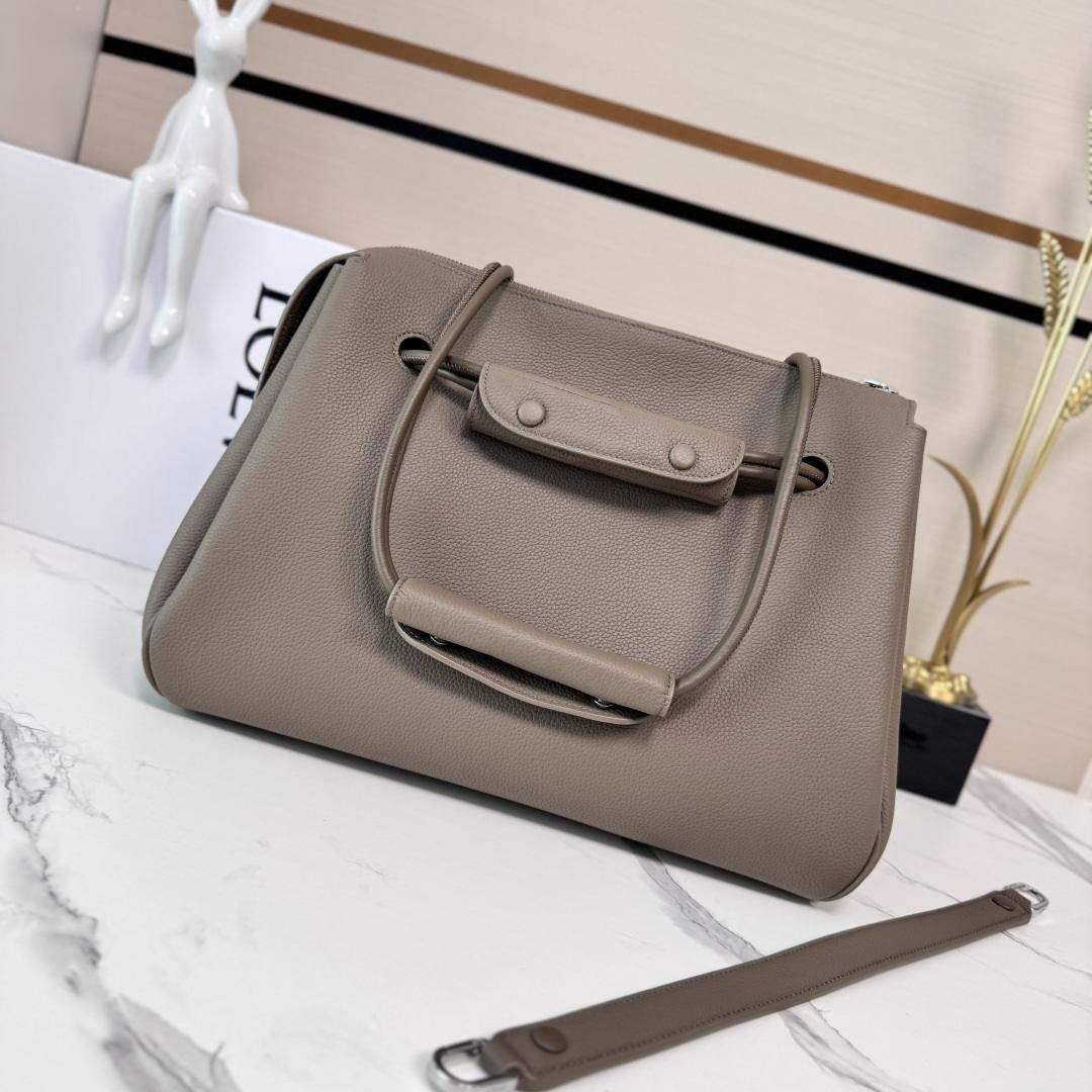 Deluxe Loewe Large Madrid Replica Bag In Supple Grained Calfskin - Image 2