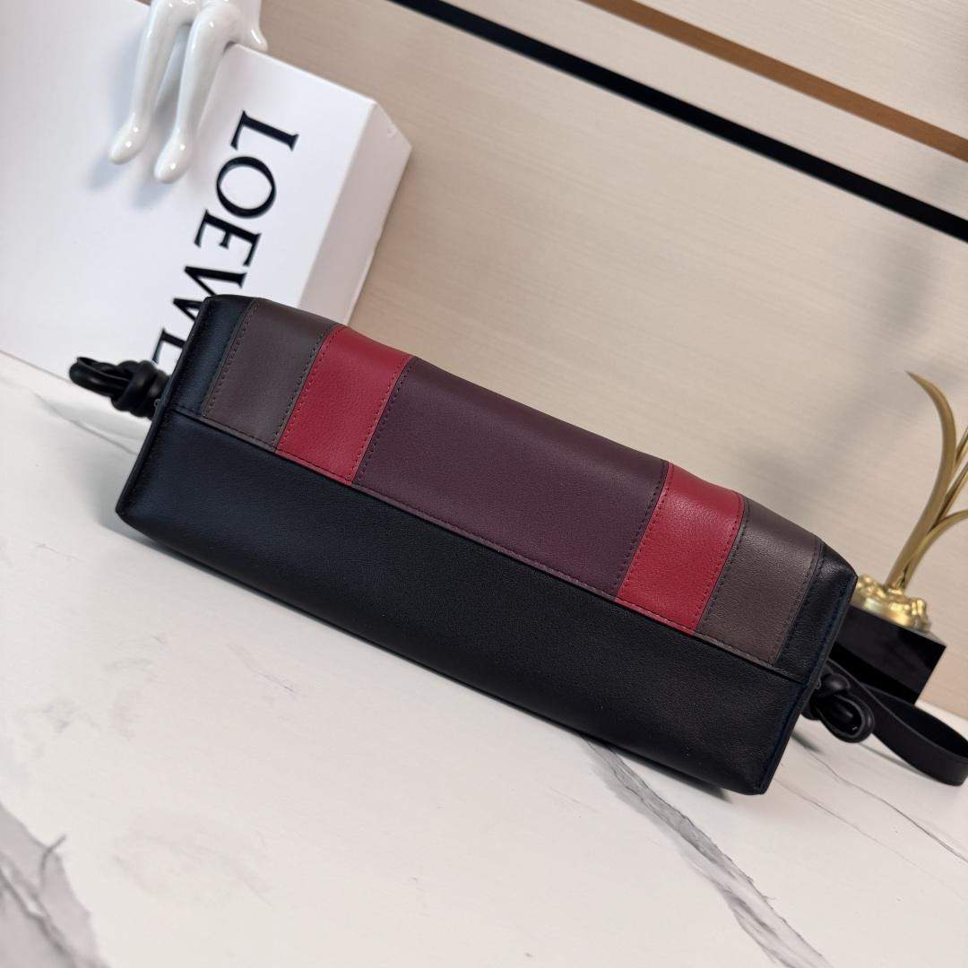 Deluxe Loewe Medium Flamenco Replica Clutch In Nappa Calfskin - Image 6