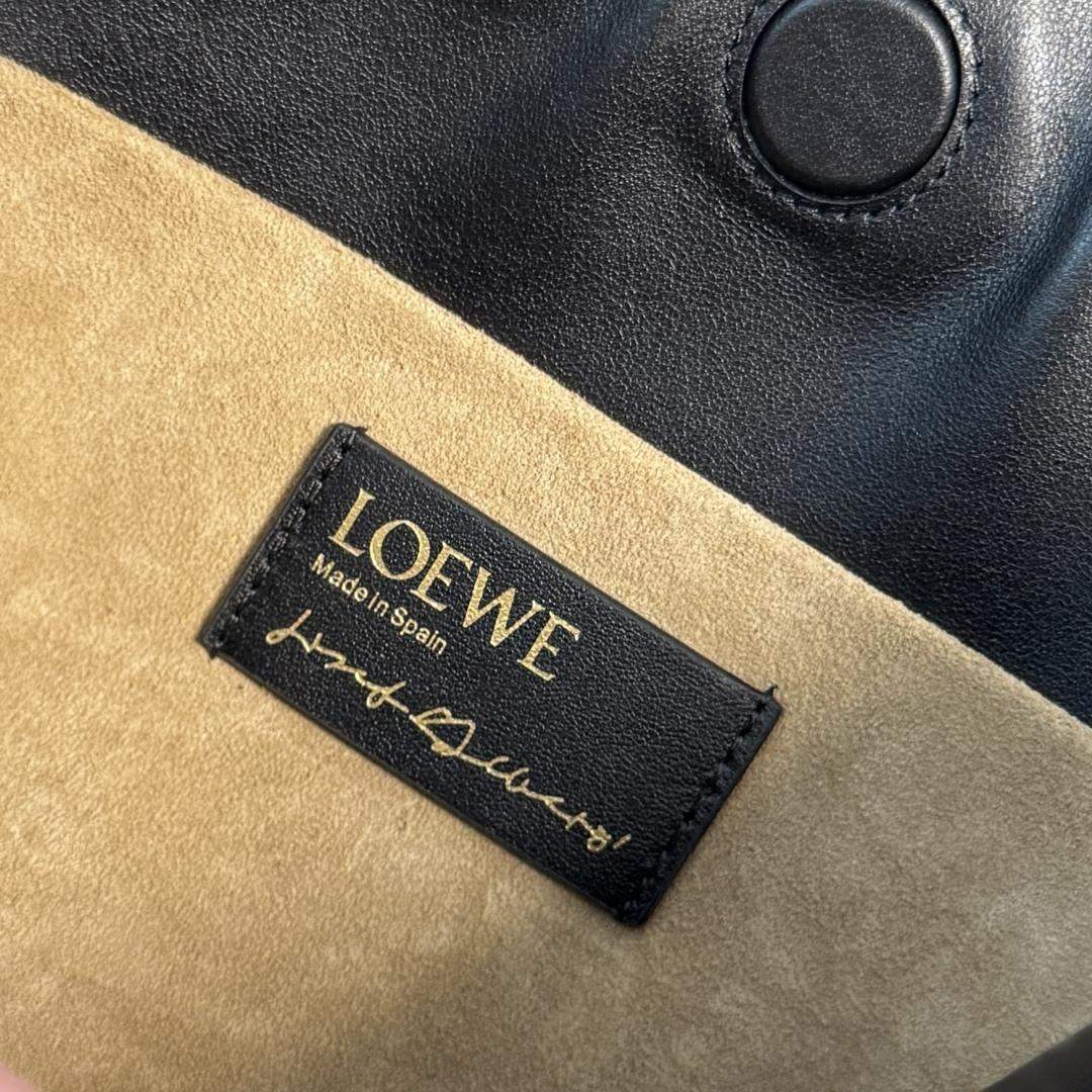 Deluxe Loewe Medium Flamenco Replica Clutch In Nappa Calfskin - Image 11