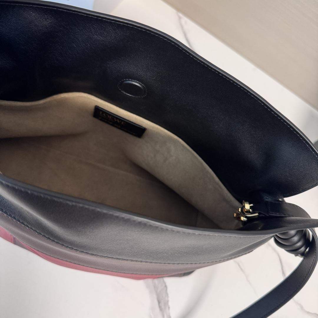 Deluxe Loewe Medium Flamenco Replica Clutch In Nappa Calfskin - Image 10