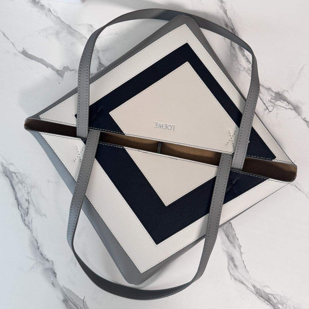 Superior Loewe Medium Puzzle Fold Replica Tote In Nappa Calfskin - Image 9