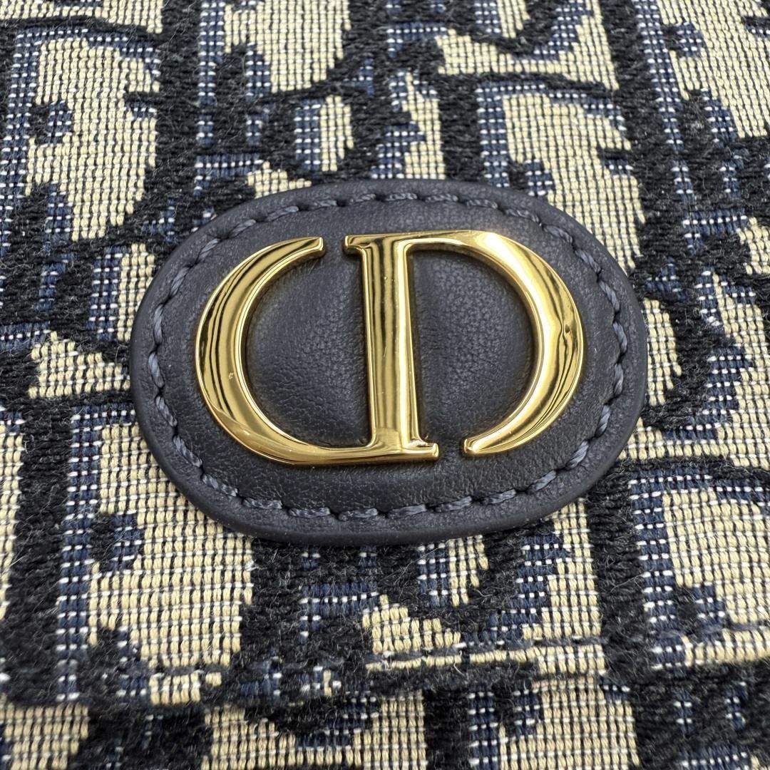 Deluxe Christian Dior 30 Montaigne D-Vine Replica Pouch with Chain - Image 7