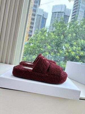 Luxury Replica Celine Slides Triomphe In Sponge Fabric